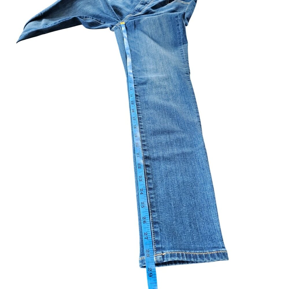 American Eagle Women's Super Hi Rise Jegging jeans medium blue size 4R - Picture 7 of 7